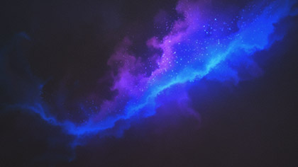 Ember Purple Blue Wisp