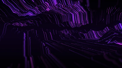 Fiber Optic Purple Cavern