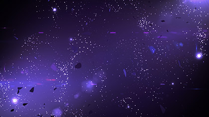Galaxy Glass Dark Purple