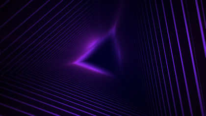 Geo Depths Purple Triangle