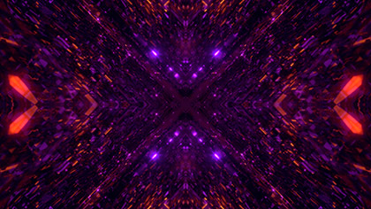 Kaleida Purple Orange