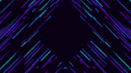 LED Wall Teal Purple Falls