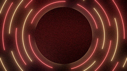 Laser Orange Circles Large