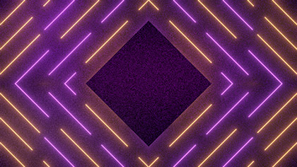 Laser Purple Orange Reflect Diamond