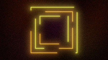 Laser Yellow Square
