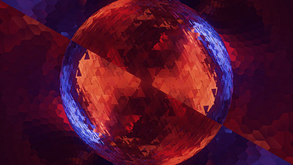 Mirror Ball Sphere Chrome