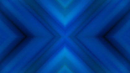 Mirrored Arrows Blue X