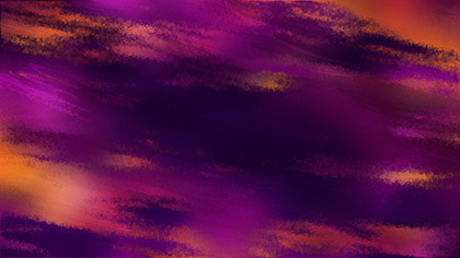 Paint Canvas Purple Orange