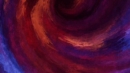 Paint Swirl Red Orange
