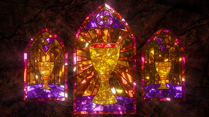 Sacred Glass Chalice