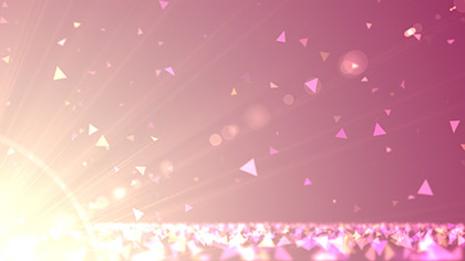 Spring Shapes Gold Pink