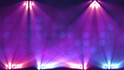 Stage Lights Purple