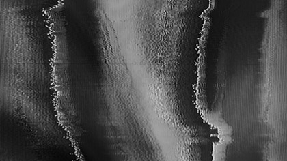 VHS Glitch Grey