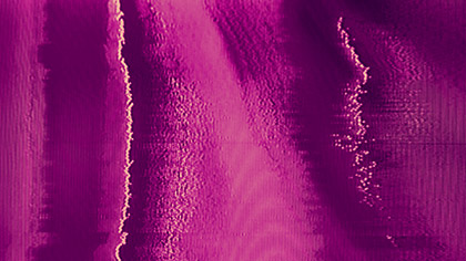 VHS Glitch Magenta