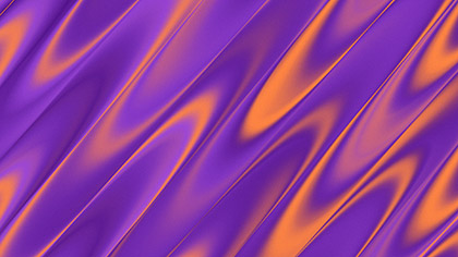 Wave Warp Purple Orange
