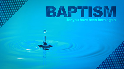 Baptism Droplet