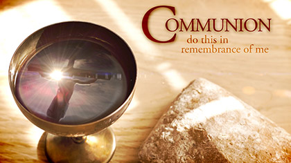 Communion Reflection Text