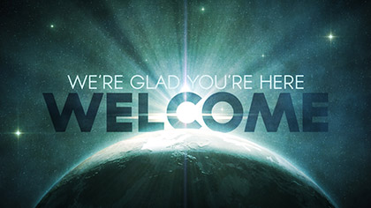 Cosmic Earth Welcome