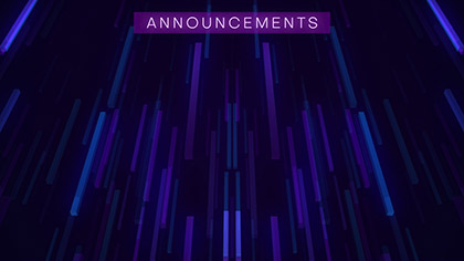 Crystalline Announcements