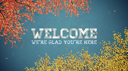 Digital Autumn Welcome