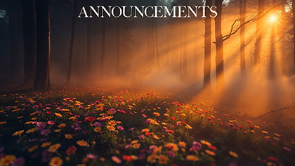 Eden Announcements