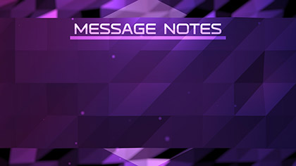 Fractal Flood Message Notes