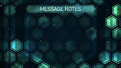 Hexa Fog Message Notes