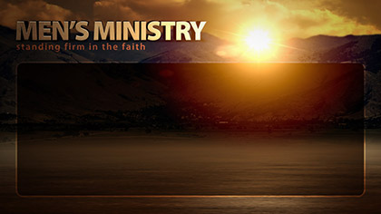 Mens Ministry Announcements