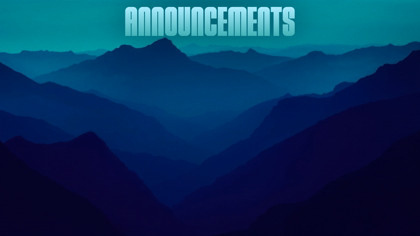 Mountain Haze Announcements