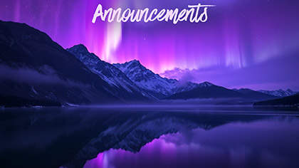 Mountain Lake Announcements