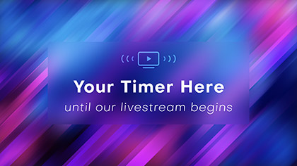 Online Streaming Countdown Blank