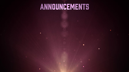 Particle Glow Announcements