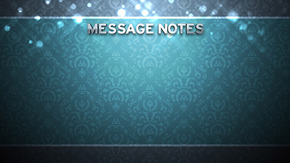 Particle Pattern Message Notes