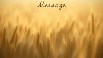 Pastoral Message