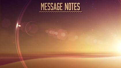 Summer Glow Message Notes