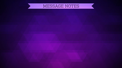 Summer Prism Message Notes