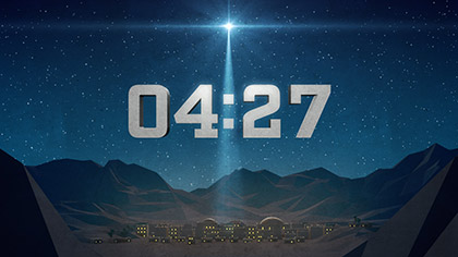 Bethlehem Night Countdown