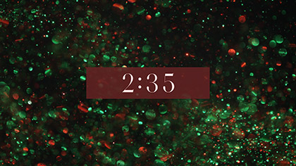 Christmas Glitter Countdown