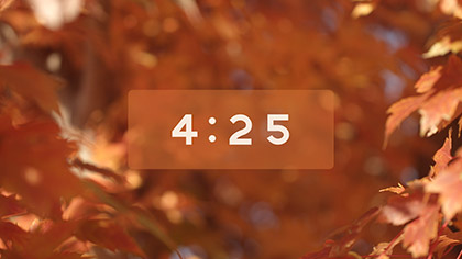 Fall Focus Countdown