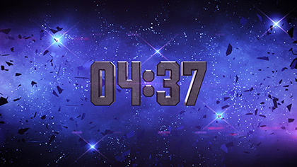 Galaxy Glass Dubstep Countdown