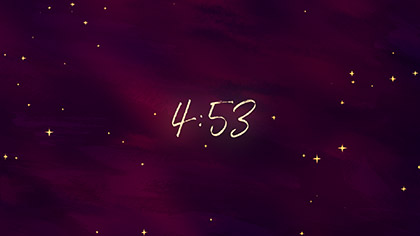Paint Canvas Countdown Stars