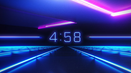 Synthwave Countdown