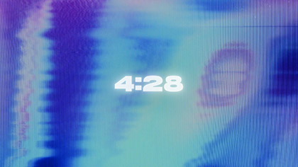 VHS Glitch Countdown