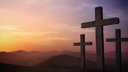 Easter Sunrise Crosses