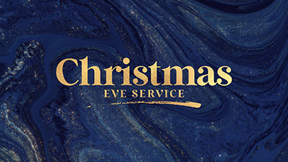 Acrylic Christmas Eve Service