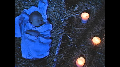 Baby Jesus Nighttime