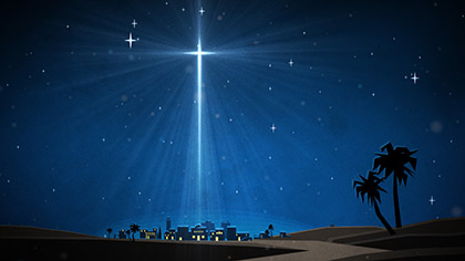 Christmas Artwork Bethlehem Star