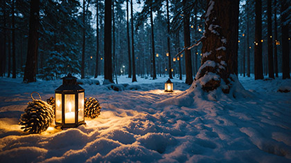 Christmas Glow Lantern