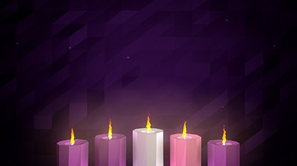 Digital Advent Candles Week 5