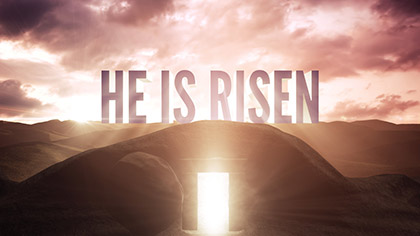 Easter Tomb He Is Risen